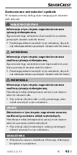 Preview for 96 page of Silvercrest 361070 2007 Operating Instructions Manual