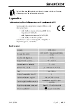 Предварительный просмотр 68 страницы Silvercrest 365012 2101 Operating Instructions Manual