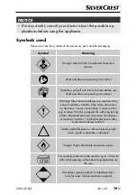 Предварительный просмотр 82 страницы Silvercrest 365012 2101 Operating Instructions Manual