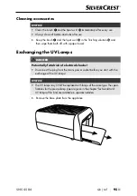 Предварительный просмотр 98 страницы Silvercrest 365012 2101 Operating Instructions Manual