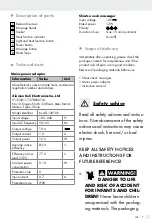 Preview for 7 page of Silvercrest 365079_2101 Operation And Safety Notes