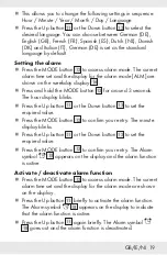 Preview for 18 page of Silvercrest 365823 2010 Operation And Safety Notes