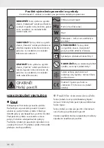 Preview for 36 page of Silvercrest 366608 2101 Operation And Safety Notes