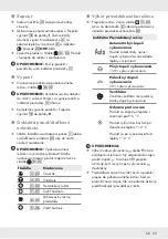 Preview for 59 page of Silvercrest 366608 2101 Operation And Safety Notes