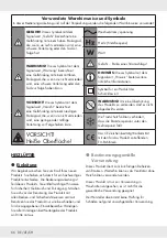 Preview for 66 page of Silvercrest 366608 2101 Operation And Safety Notes