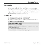 Preview for 6 page of Silvercrest 366726 2101 Operating Instructions Manual