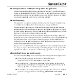 Preview for 88 page of Silvercrest 366726 2101 Operating Instructions Manual