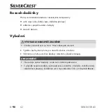 Preview for 93 page of Silvercrest 366726 2101 Operating Instructions Manual