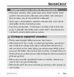 Preview for 96 page of Silvercrest 366726 2101 Operating Instructions Manual