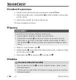 Preview for 99 page of Silvercrest 366726 2101 Operating Instructions Manual