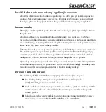 Preview for 108 page of Silvercrest 366726 2101 Operating Instructions Manual