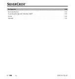 Preview for 111 page of Silvercrest 366726 2101 Operating Instructions Manual