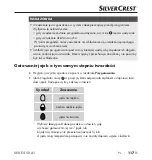 Preview for 120 page of Silvercrest 366726 2101 Operating Instructions Manual