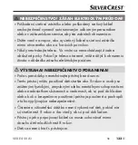 Preview for 136 page of Silvercrest 366726 2101 Operating Instructions Manual