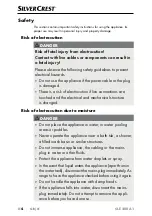 Preview for 7 page of Silvercrest 367016 2010 Operating Instructions Manual