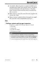 Preview for 12 page of Silvercrest 367016 2010 Operating Instructions Manual