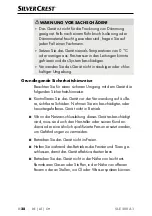 Preview for 31 page of Silvercrest 367016 2010 Operating Instructions Manual