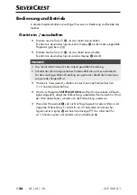 Preview for 37 page of Silvercrest 367016 2010 Operating Instructions Manual