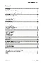 Preview for 74 page of Silvercrest 367016 2010 Operating Instructions Manual