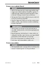 Preview for 78 page of Silvercrest 367016 2010 Operating Instructions Manual