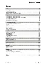 Preview for 96 page of Silvercrest 367016 2010 Operating Instructions Manual