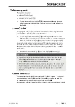 Preview for 108 page of Silvercrest 367016 2010 Operating Instructions Manual