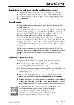 Preview for 56 page of Silvercrest 367079 2010 Operating Instructions Manual