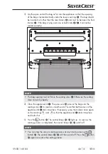 Preview for 14 page of Silvercrest 367892 2101 Short Manual