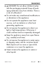 Preview for 28 page of Silvercrest 367959 2101 Operating Instructions Manual