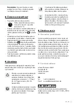 Preview for 61 page of Silvercrest 368091 2007 Operation And Safety Notes