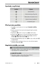 Preview for 84 page of Silvercrest 368337 2101 Operating Instructions Manual