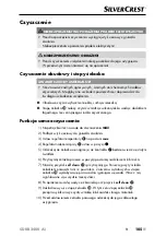 Preview for 108 page of Silvercrest 368337 2101 Operating Instructions Manual