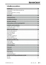 Preview for 30 page of Silvercrest 368342 2101 Operating Instructions Manual