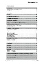 Preview for 56 page of Silvercrest 368342 2101 Operating Instructions Manual