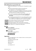 Preview for 110 page of Silvercrest 368342 2101 Operating Instructions Manual