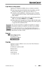 Preview for 292 page of Silvercrest 368342 2101 Operating Instructions Manual