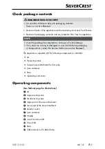 Preview for 10 page of Silvercrest 373072 2104 Operating Instructions Manual