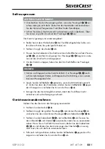 Preview for 26 page of Silvercrest 373072 2104 Operating Instructions Manual