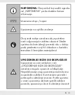 Предварительный просмотр 55 страницы Silvercrest 373971 2104 Operation And Safety Notes