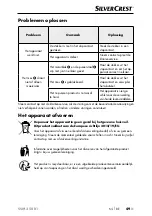 Предварительный просмотр 52 страницы Silvercrest 375582 2104 Operating Instructions Manual