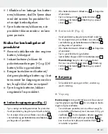 Предварительный просмотр 81 страницы Silvercrest 375598 2104 Operation And Safety Notes