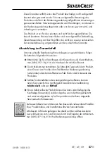 Preview for 60 page of Silvercrest 377118 2110 Operating Instructions Manual