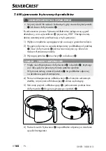 Предварительный просмотр 185 страницы Silvercrest 377118 2110 Operating Instructions Manual