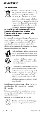 Preview for 139 page of Silvercrest 377134 2110 Operating Instructions Manual