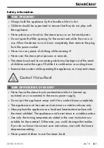 Preview for 6 page of Silvercrest 377153 2110 Operating Instructions Manual