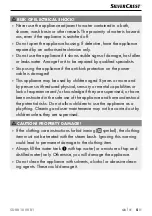 Preview for 8 page of Silvercrest 377153 2110 Operating Instructions Manual