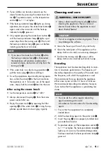 Preview for 12 page of Silvercrest 377153 2110 Operating Instructions Manual