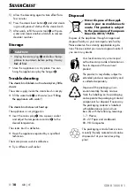 Preview for 13 page of Silvercrest 377153 2110 Operating Instructions Manual