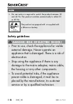 Предварительный просмотр 11 страницы Silvercrest 377187 2110 Operating Instructions Manual