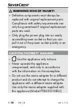 Предварительный просмотр 15 страницы Silvercrest 377187 2110 Operating Instructions Manual